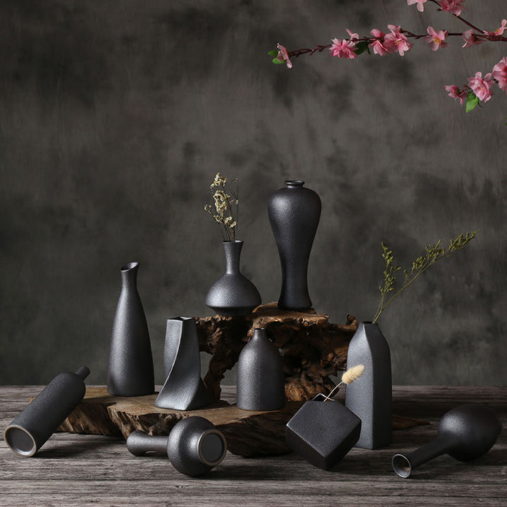 Black Glaze Vase